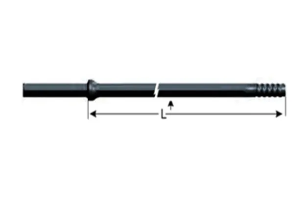 Shank H22×108mm, R25 thread Shank Rod